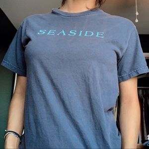 Charcoal seaside shirt